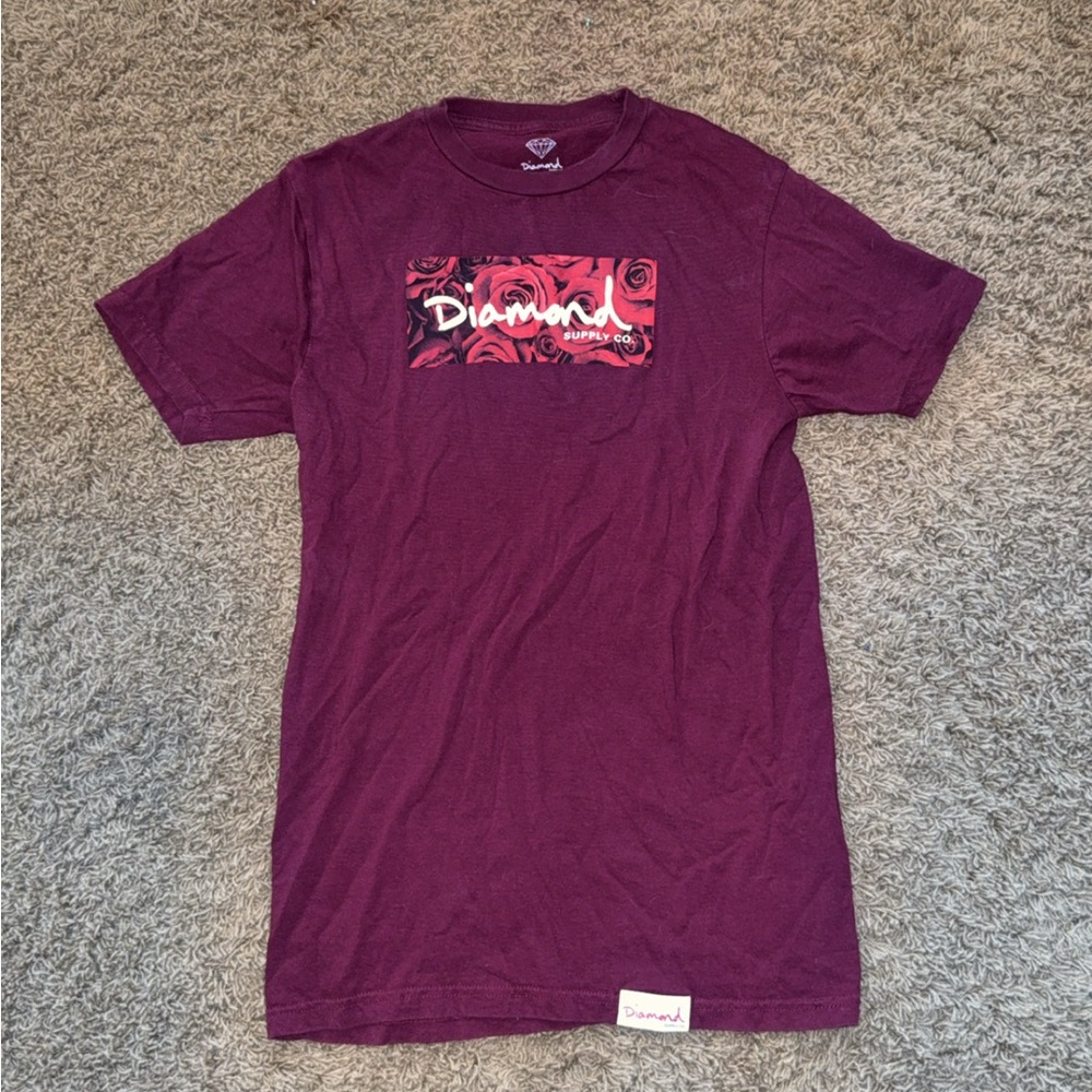 Diamond Supply Co. Women’s Purple T-Shirt
